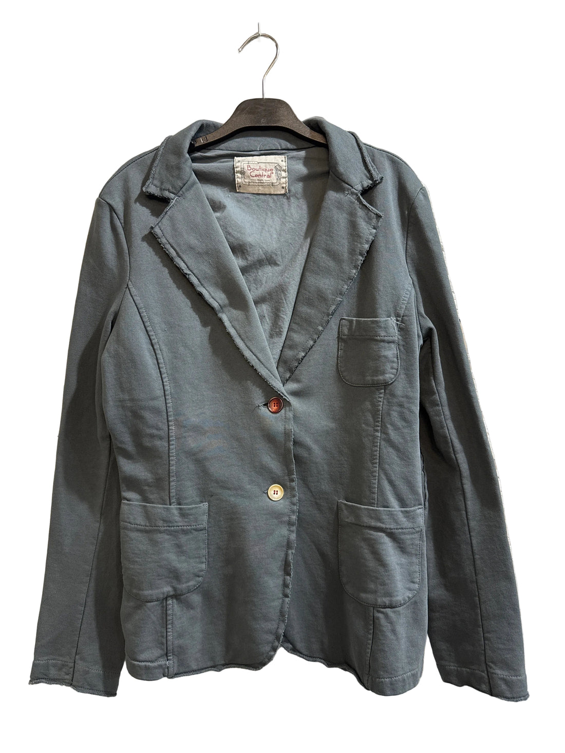 G06 - 25 - 5654FGB Giacca Toppe - Boutique Central Roma