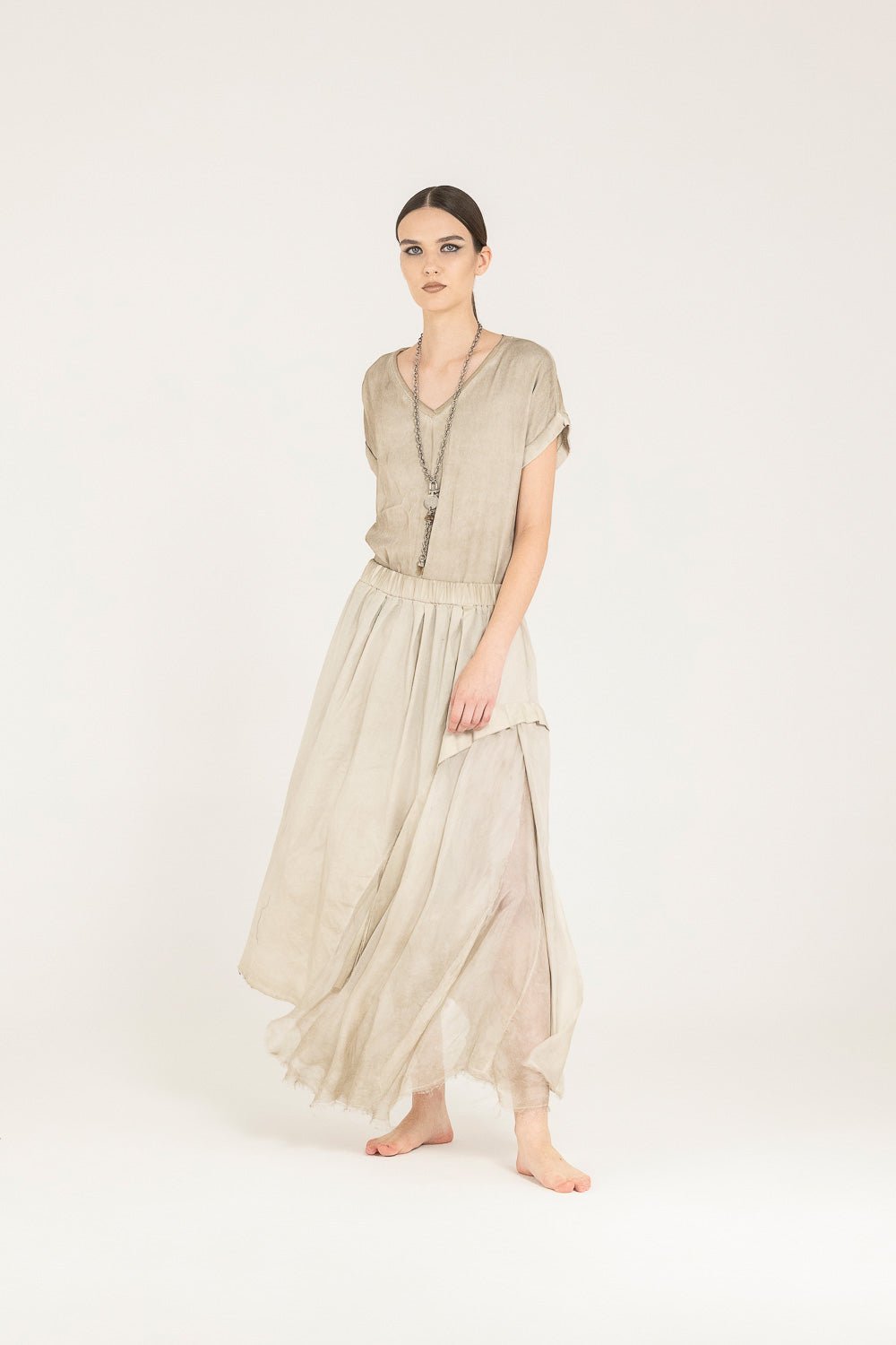 Gonna Lunga SANCTAMUERTE - F07 - S354 - Boutique Central Roma
