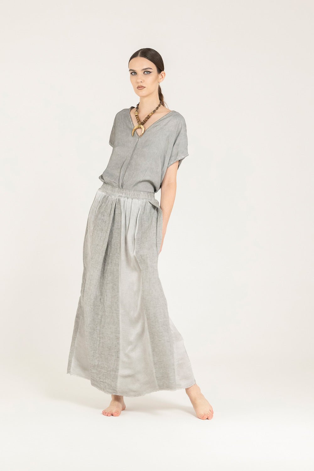 Gonna SANCTAMUERTE F07 - S344 - Boutique Central Roma