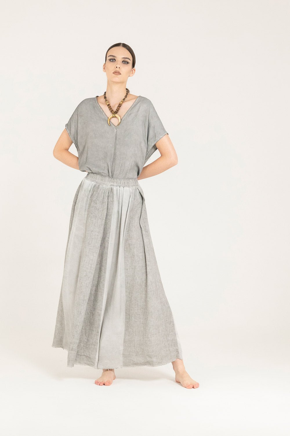 Gonna SANCTAMUERTE F07 - S344 - Boutique Central Roma
