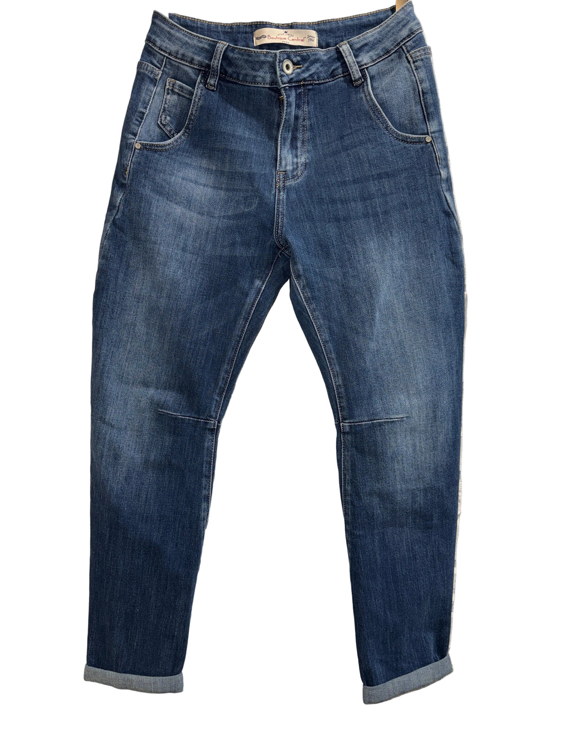 J01 - 9283 Jeans Cuciture Blu - Boutique Central Roma