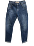 J01 - 9283 Jeans Cuciture Blu - Boutique Central Roma