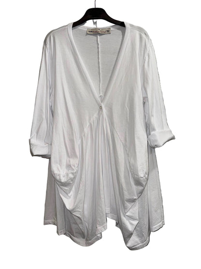 Maglia a V Bottone W01 - 224115 - Boutique Central Roma