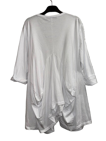 Maglia a V Bottone W01 - 224115 - Boutique Central Roma
