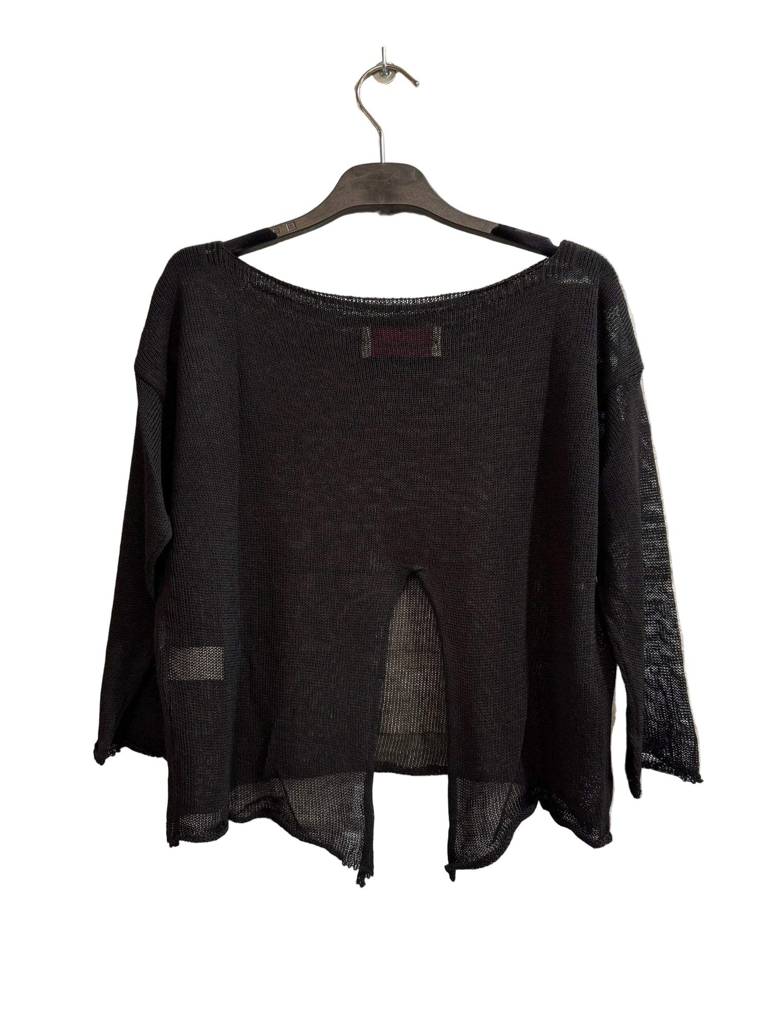 Maglia corta spacco dietro P12 - 16205 - Boutique Central Roma