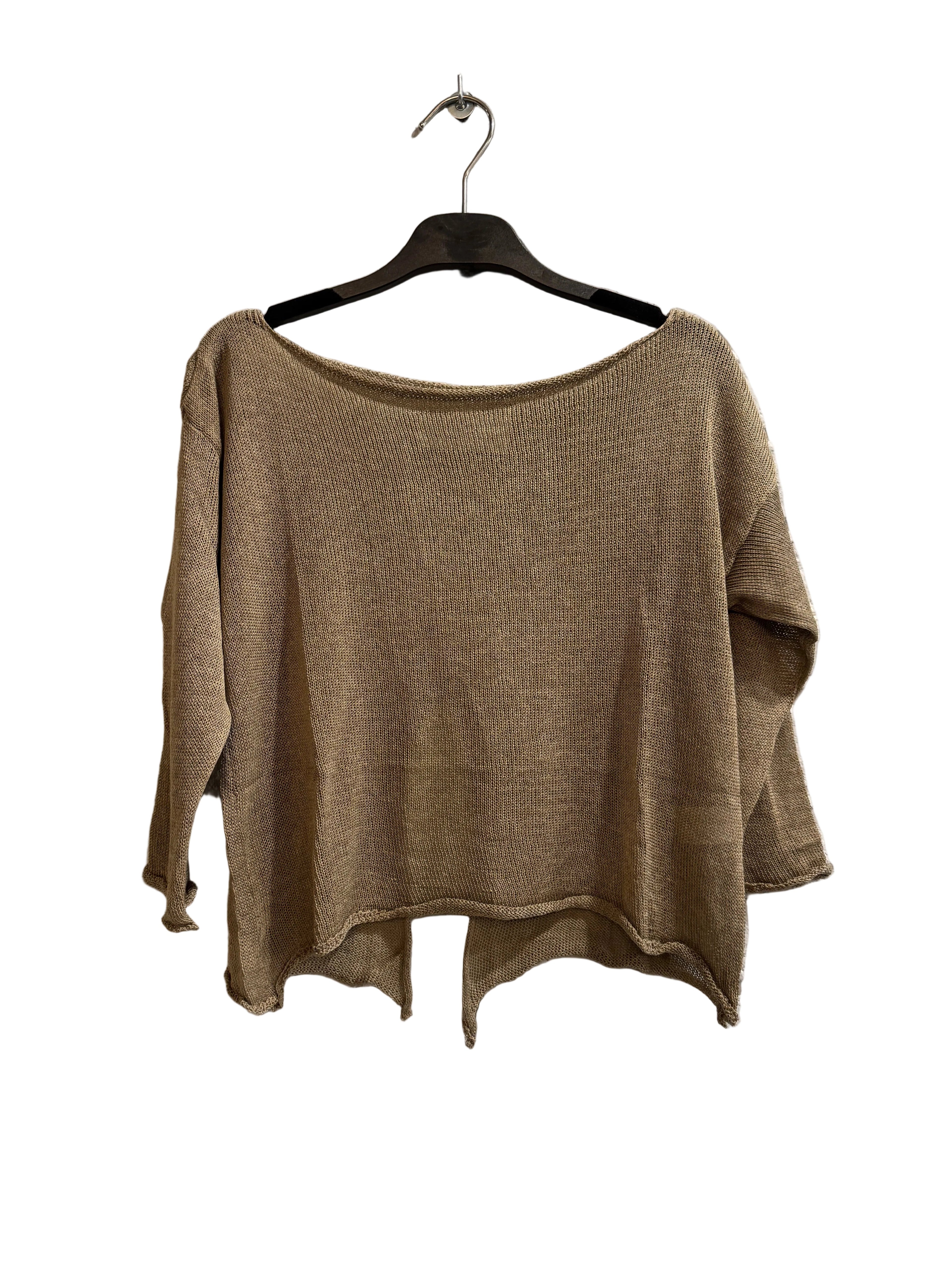 Maglia corta spacco dietro P12 - 16205 - Boutique Central Roma