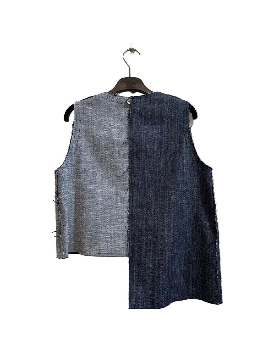 N03 - 24045D Gilet Sophia Denim - Boutique Central Roma