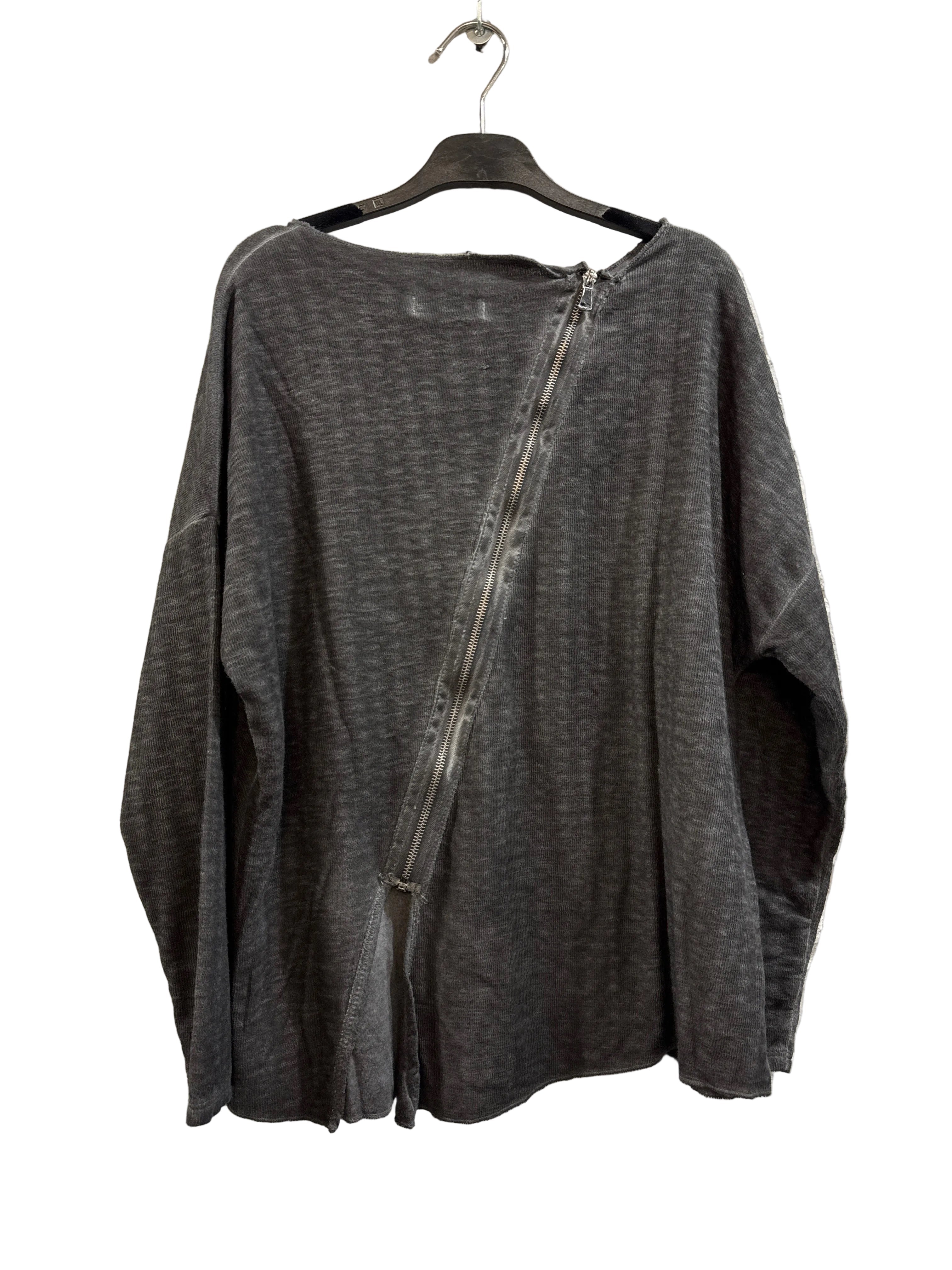 P01 - 2506 MAGLIA ZIP DIETRO - Boutique Central Roma