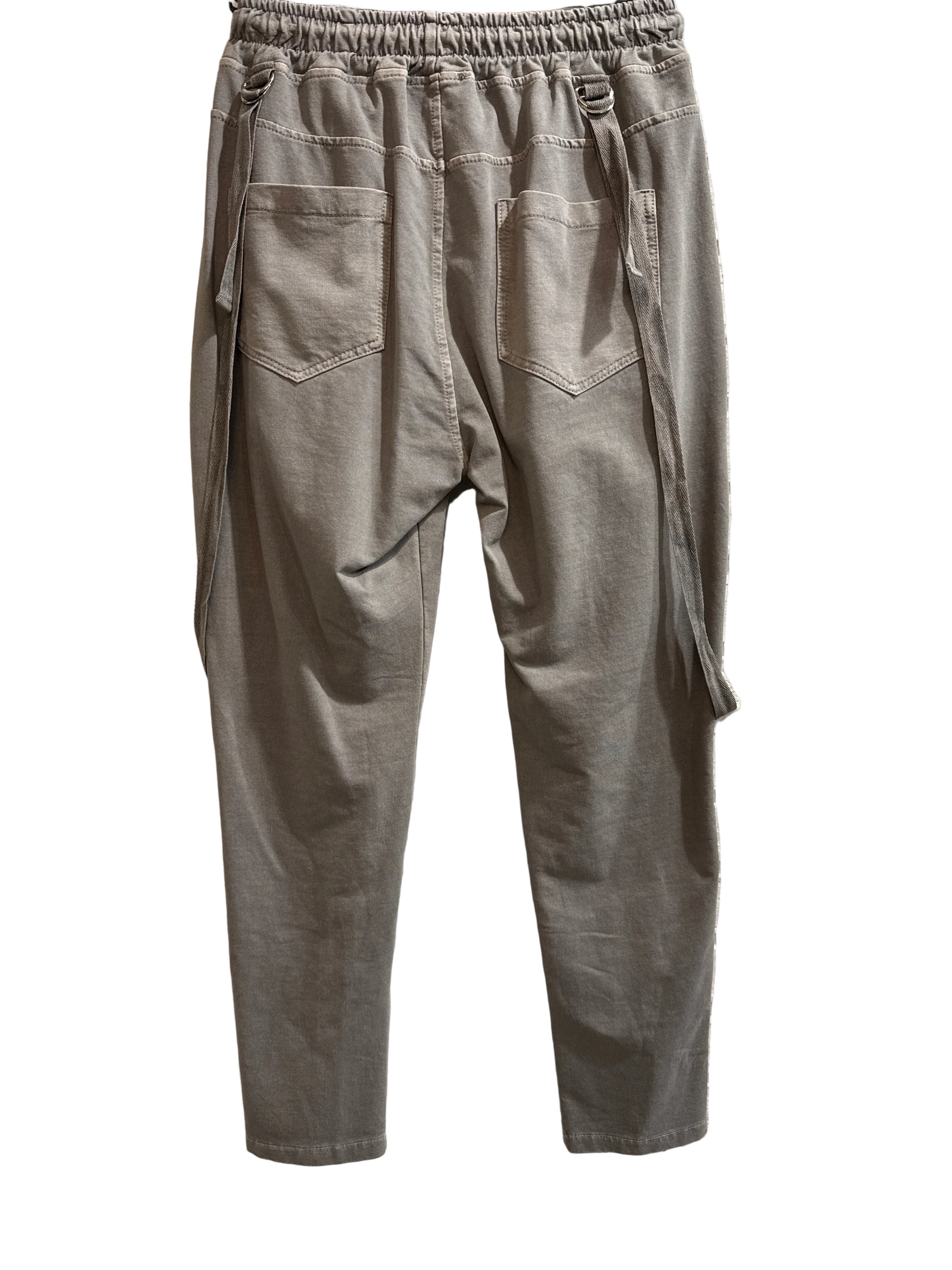 P09 - 18129C Pantaloni Ventotene Cotone - Boutique Central Roma