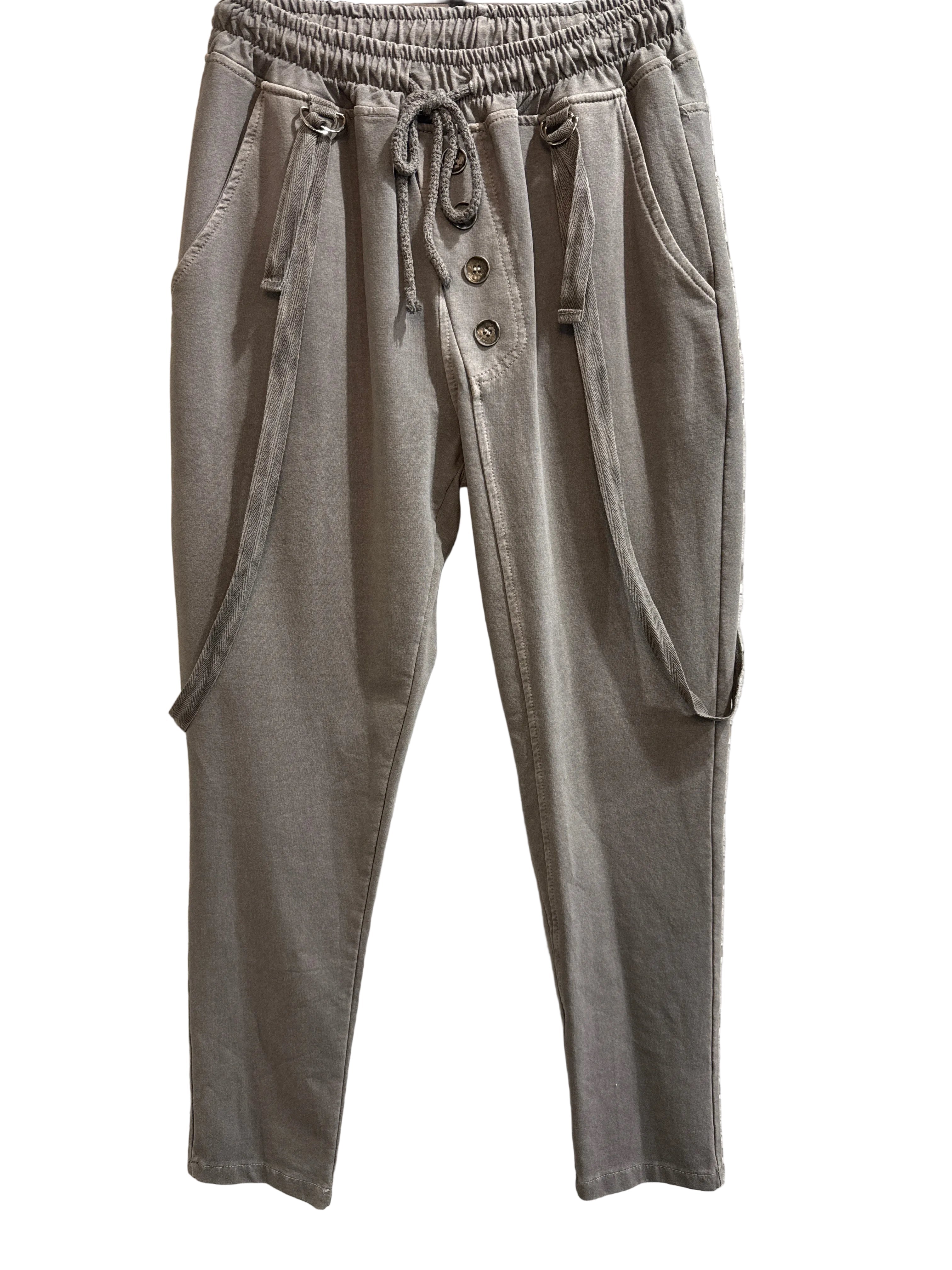 P09 - 18129C Pantaloni Ventotene Cotone - Boutique Central Roma