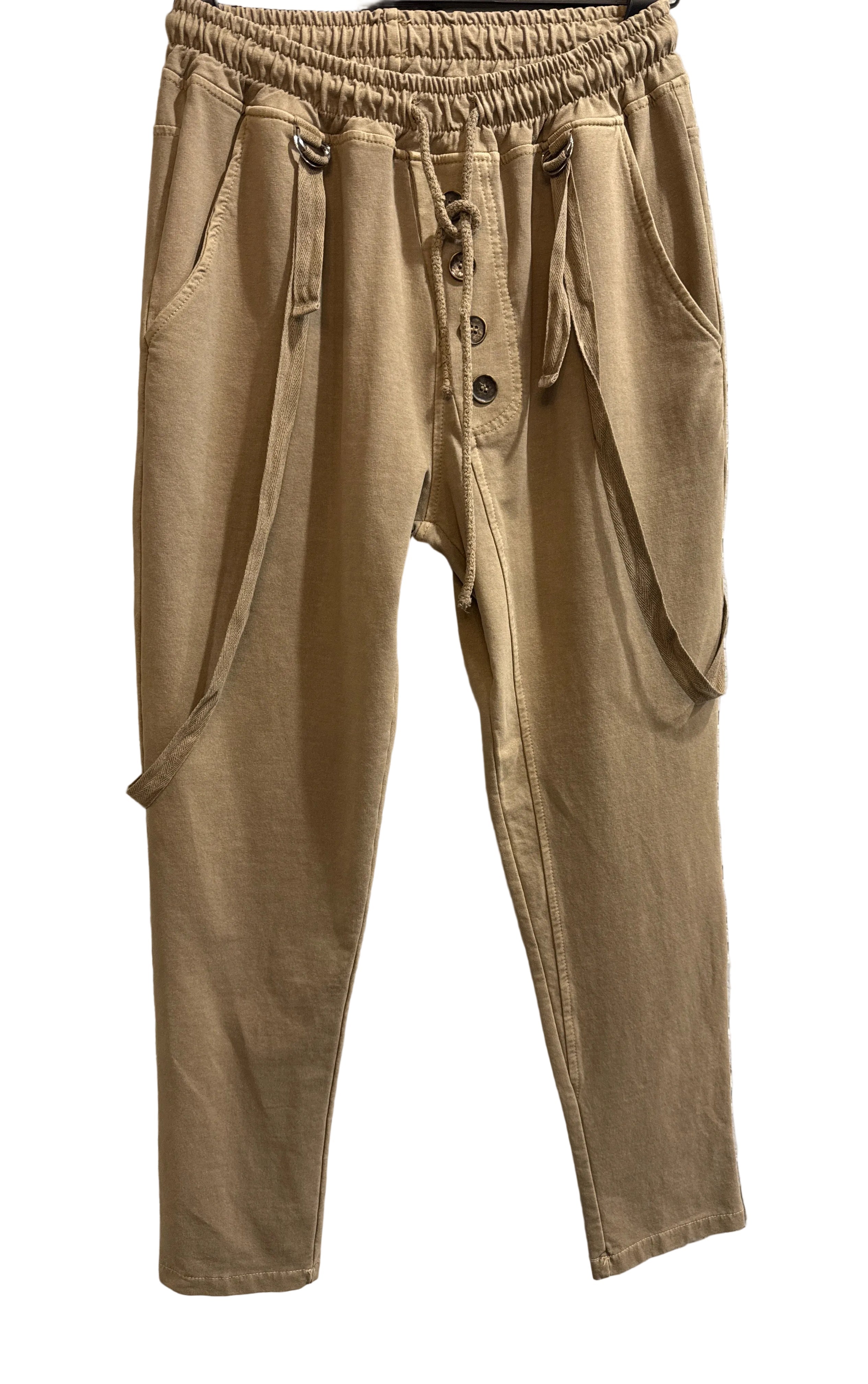 P09 - 18129C Pantaloni Ventotene Cotone - Boutique Central Roma