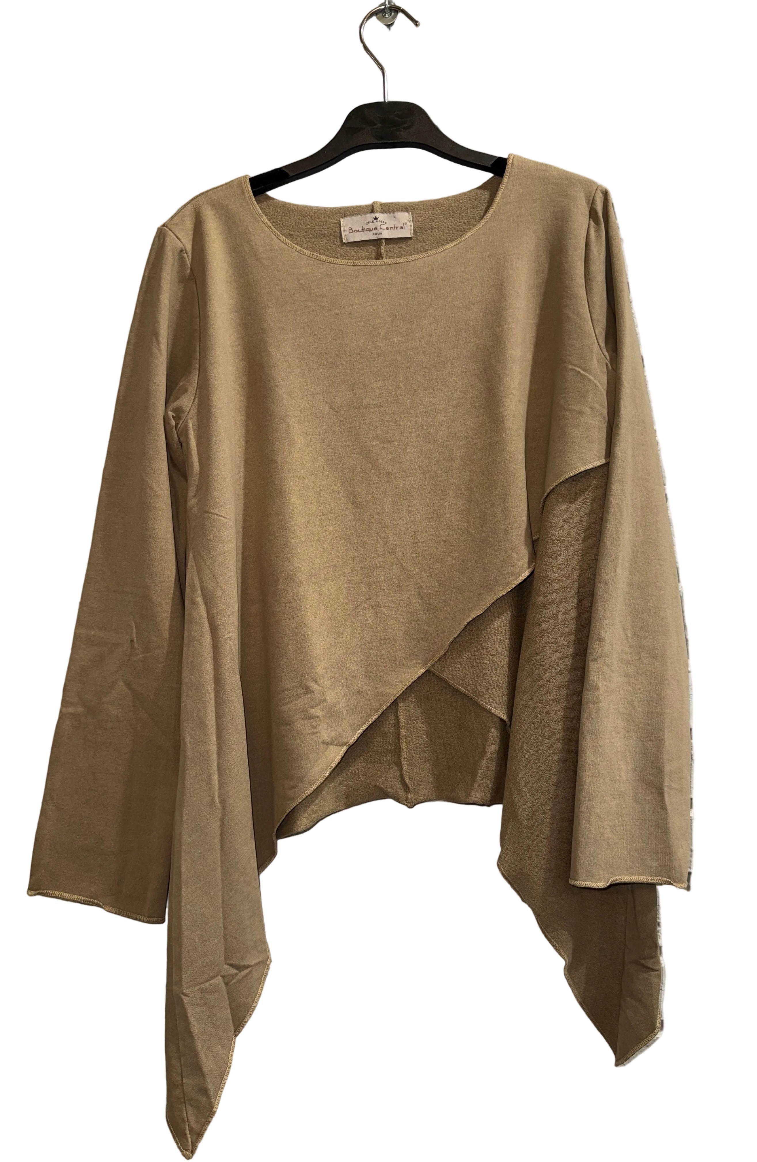 P09 - N1017 Maglia Punte Incrocio - Boutique Central Roma