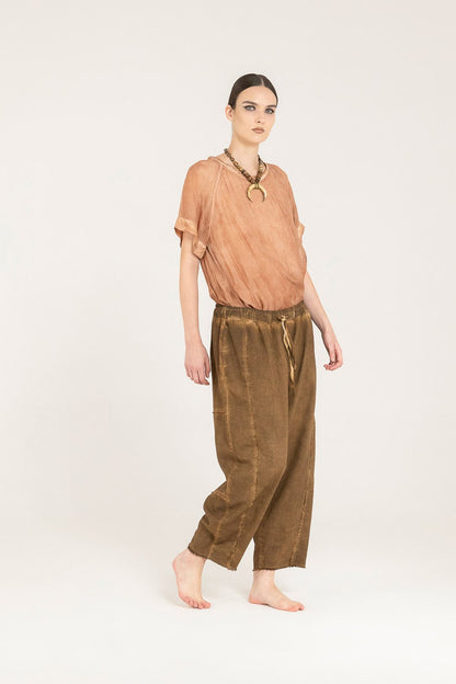 Pantaloni Linear - SANCTAMUERTE - F07 - SX55 - Boutique Central Roma