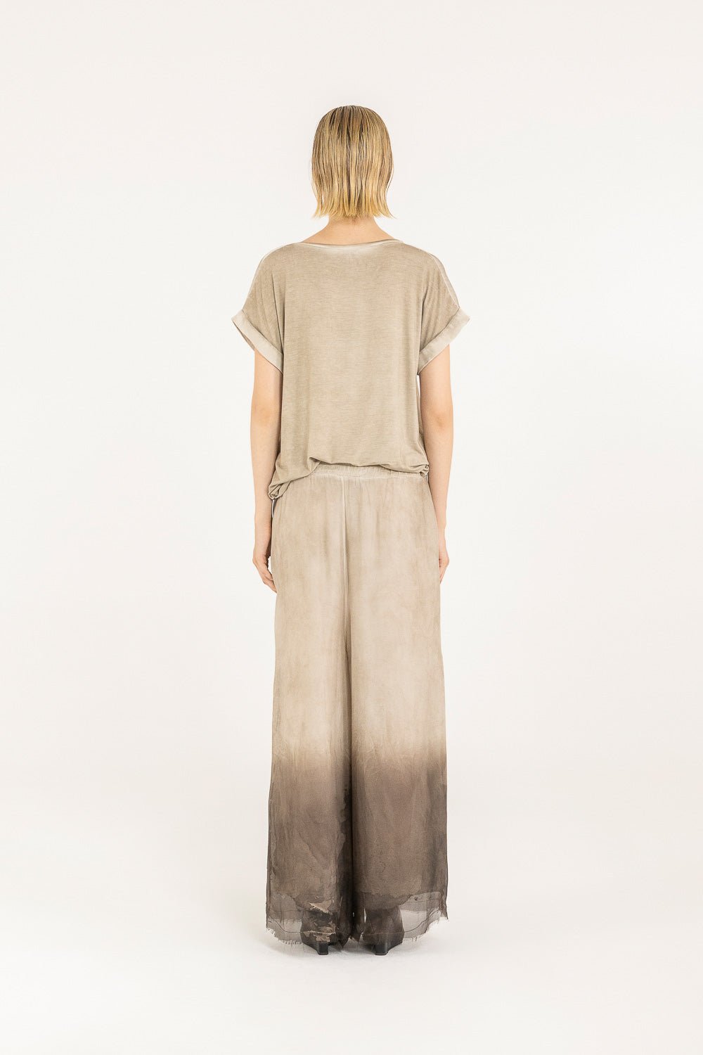 Pantaloni Palazzo SANCTAMUERTE - F07 - S285 - Boutique Central Roma