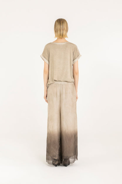 Pantaloni Palazzo SANCTAMUERTE - F07 - S285 - Boutique Central Roma