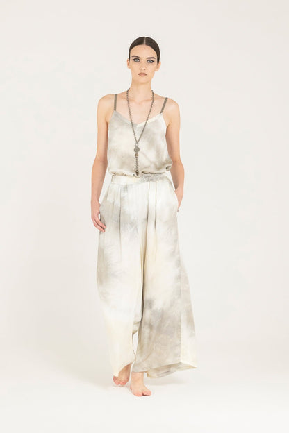 Pantaloni Palazzo SANCTAMUERTE F07 - S330 - Boutique Central Roma