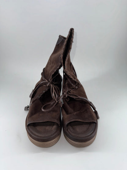Sandali Gambale Alto AS98 - C02007 - Boutique Central Roma