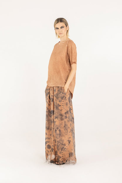 T-Shirt Ampia SANCTAMUERTE - F07 - S253 - Boutique Central Roma