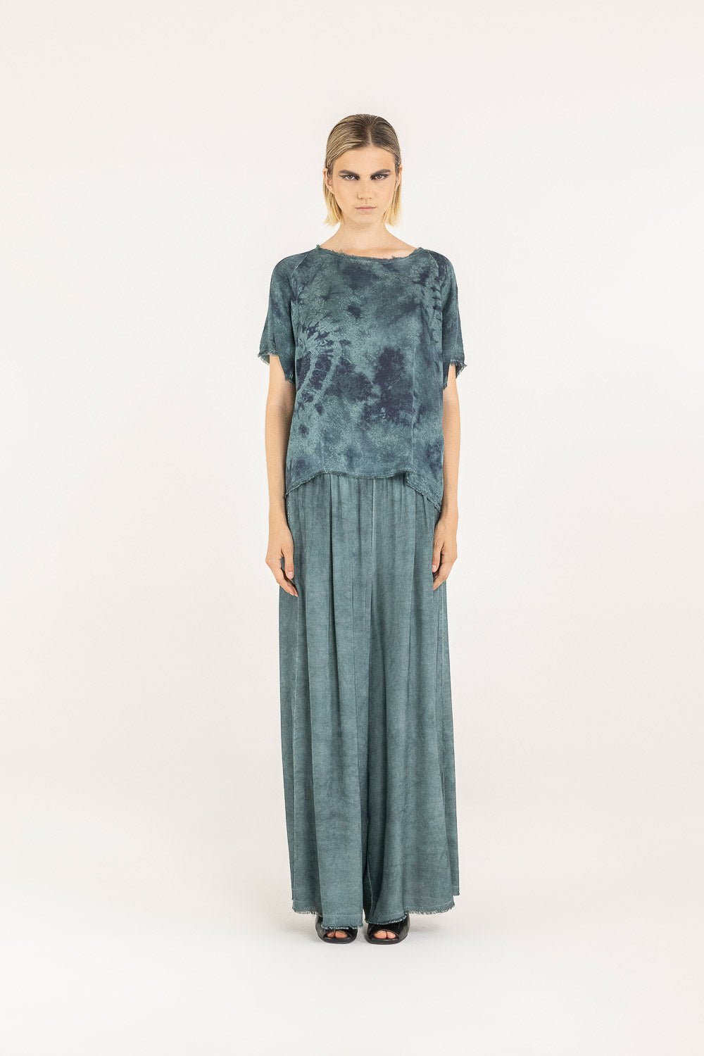 T-Shirt Boxy SANCTAMUERTE F07 - S314 - Boutique Central Roma