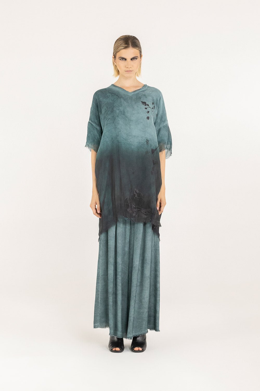 T-shirt Dress SANCTAMUERTE - F07 - S287 - Boutique Central Roma