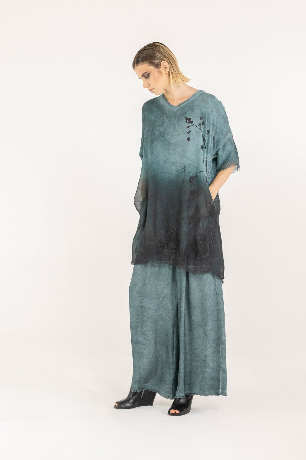 T-shirt Dress SANCTAMUERTE - F07 - S287 - Boutique Central Roma