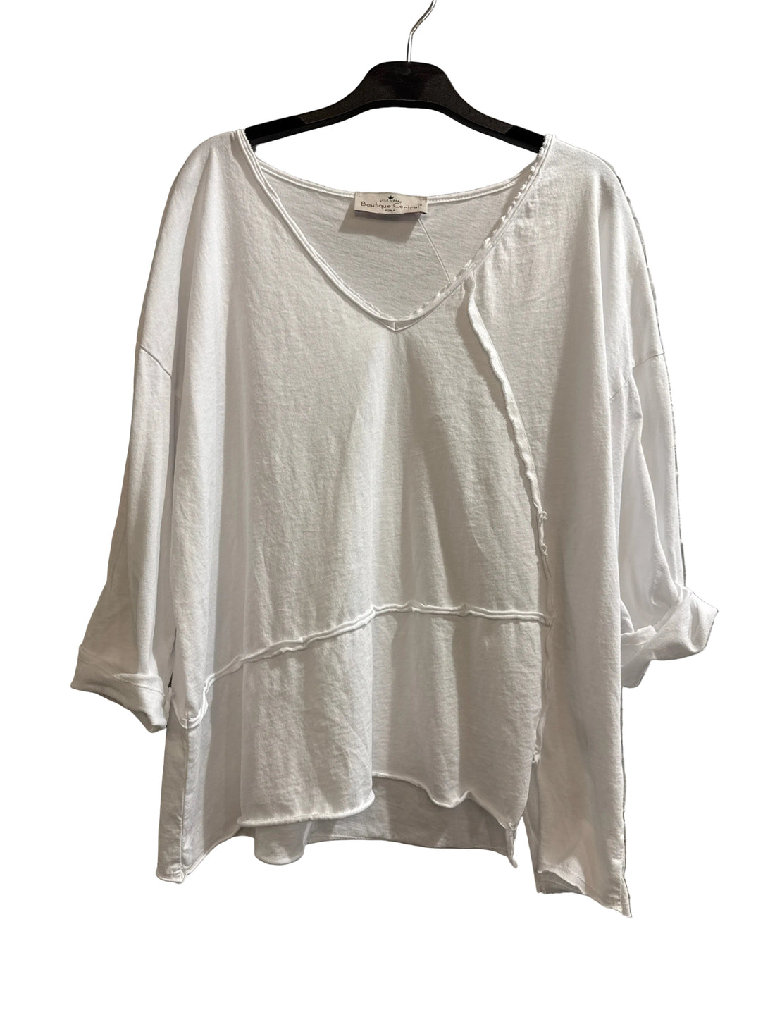 T-Shirt Scollo V W01 - 221548 - Boutique Central Roma