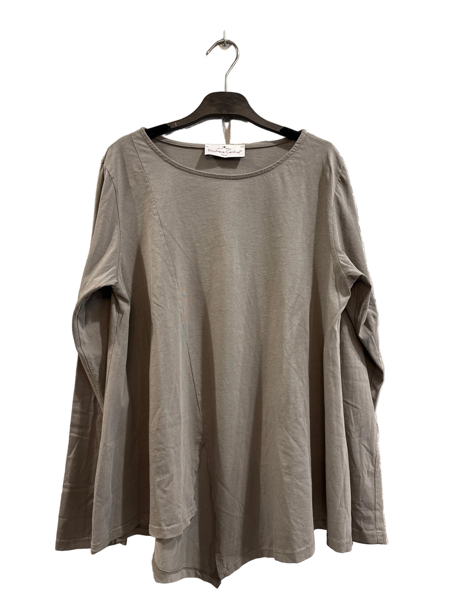 W01 - 110984 Maglia Over Liscia - Boutique Central Roma