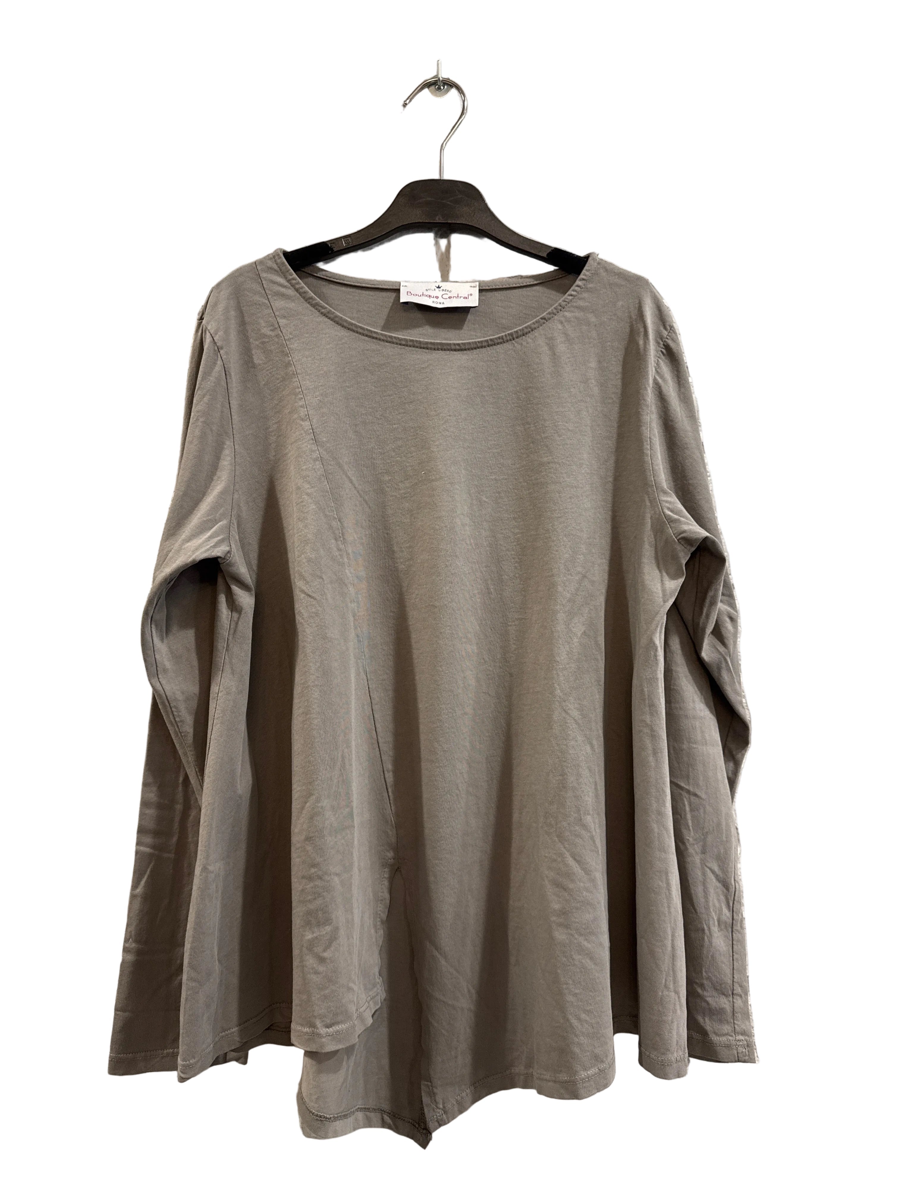 W01 - 110984 Maglia Over Liscia - Boutique Central Roma