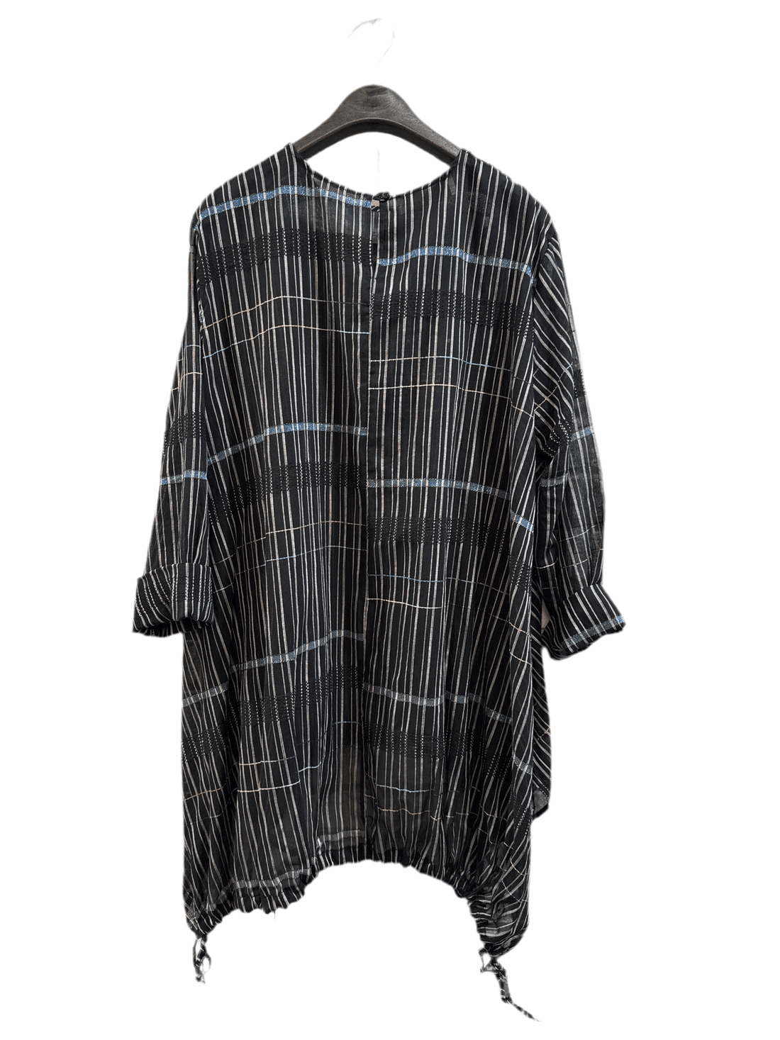 W01 - 125180 Blusa Coulisse Righe - Boutique Central Roma