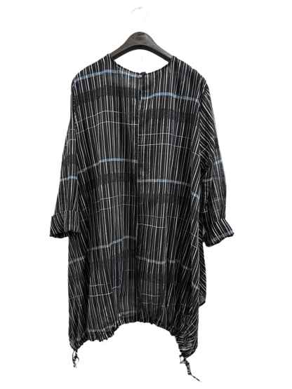 W01 - 125180 Blusa Coulisse Righe - Boutique Central Roma