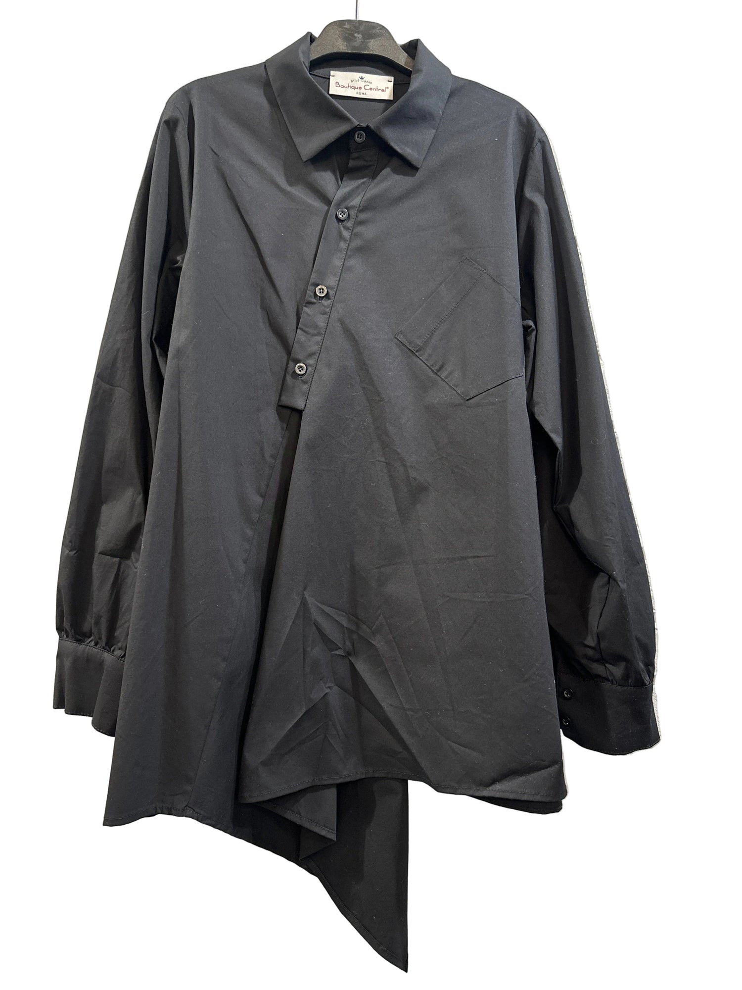 W01 - 221395 Camicia Tasca Diagonale - Boutique Central Roma