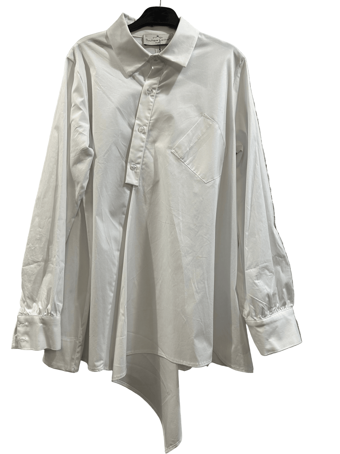 W01 - 221395 Camicia Tasca Diagonale - Boutique Central Roma
